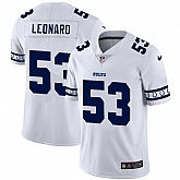 Nike Colts 53 Darius Leonard White Team Logos Fashion Vapor Limited Jersey Dyin,baseball caps,new era cap wholesale,wholesale hats